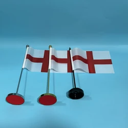 England Bandera Pequeña Escritorio - Union Jack Poliestéreno 14x21cm