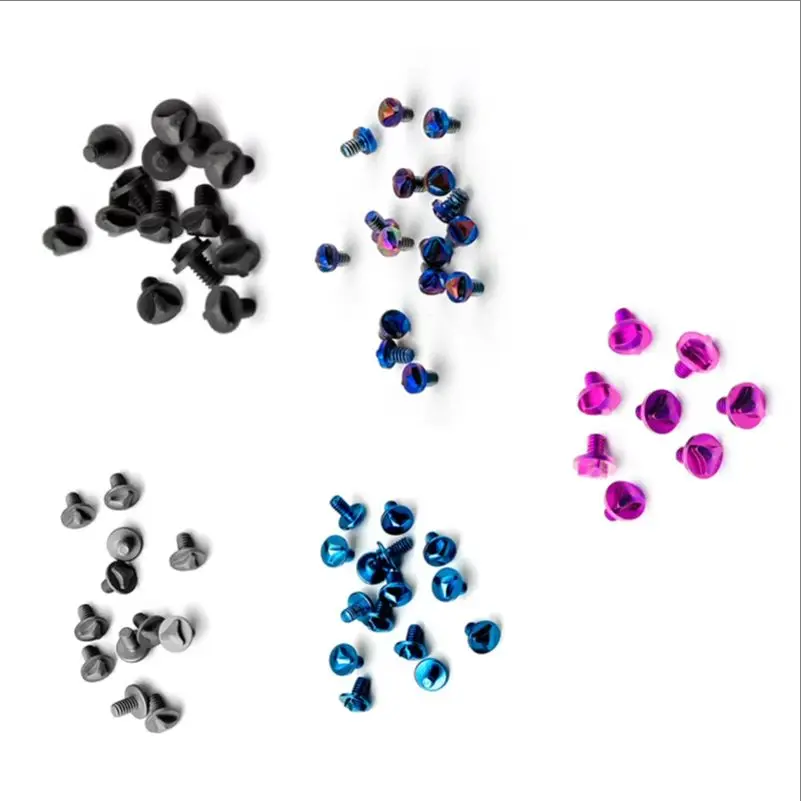 Tornillos triangulares de cuchillo de titanio desmontados CNC OTF, 5 colores, para cuchillos Microtech UTX-70 Ultratech, accesorios de reemplazo - imagen 2