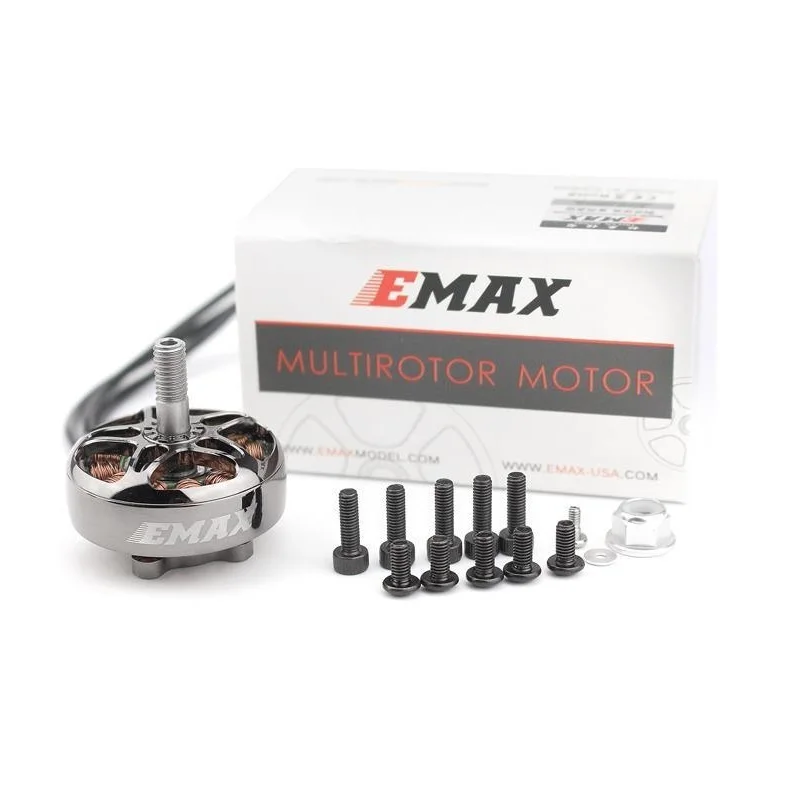 4 Uds EMAX ECOII serie ECO II 2807 6S 1300KV 5S 1500KV 4S 1700KV Motor sin escobillas para Dron de carreras con visión en primera persona piezas DIY - imagen 2