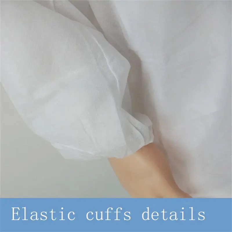 Traje de salto de protección de aislamiento sanitario desechable, ropa de seguridad para el trabajo, transpirable, a prueba de polvo, pintura de pulverización, traje general de trabajo - imagen 5