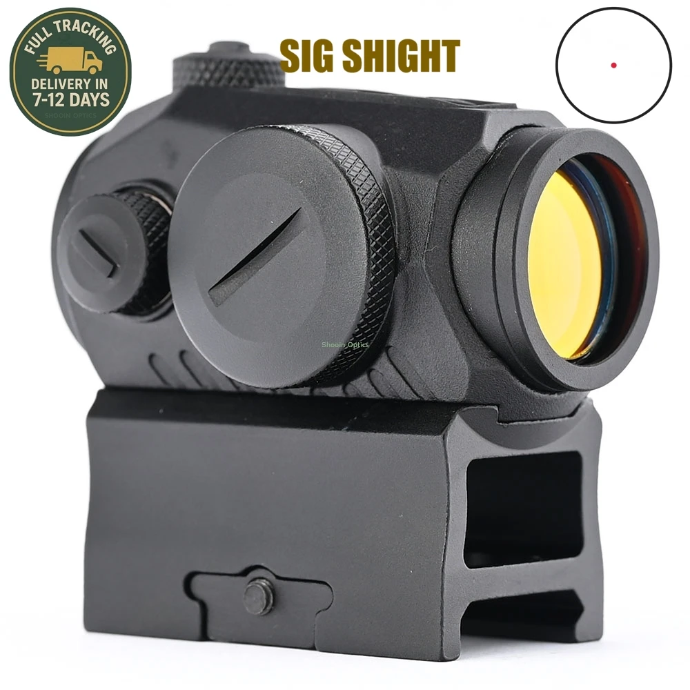 Mira red dot táctica SSR5 con rieles Picatinny perfil alto/bajo - imagen 2