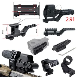 UNITY Fast 2,26 2,91 Hydra Mount óptica Riser Mount 558 mira holográfica para 551 552 553 T01 T02 G33 G43 G45