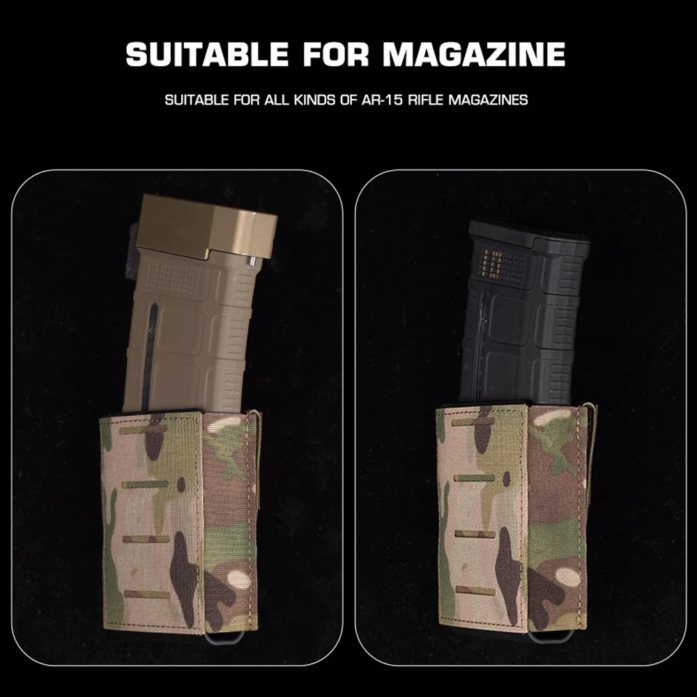 Bolsa para revistas MK2 5,56, con placa de inserción Mag de liberación rápida, bolsa para caza, tiro, Airsoft Mag, Molle PHC, cinturón de batalla táctico - imagen 5