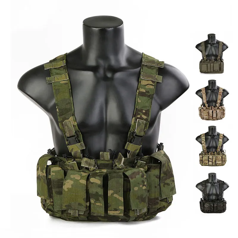 Emersongear para MF Style UW IV aparejo de pecho ligero MOLLE chaleco táctico de combate portador de placa protección al aire libre Airsoft caza - imagen 2