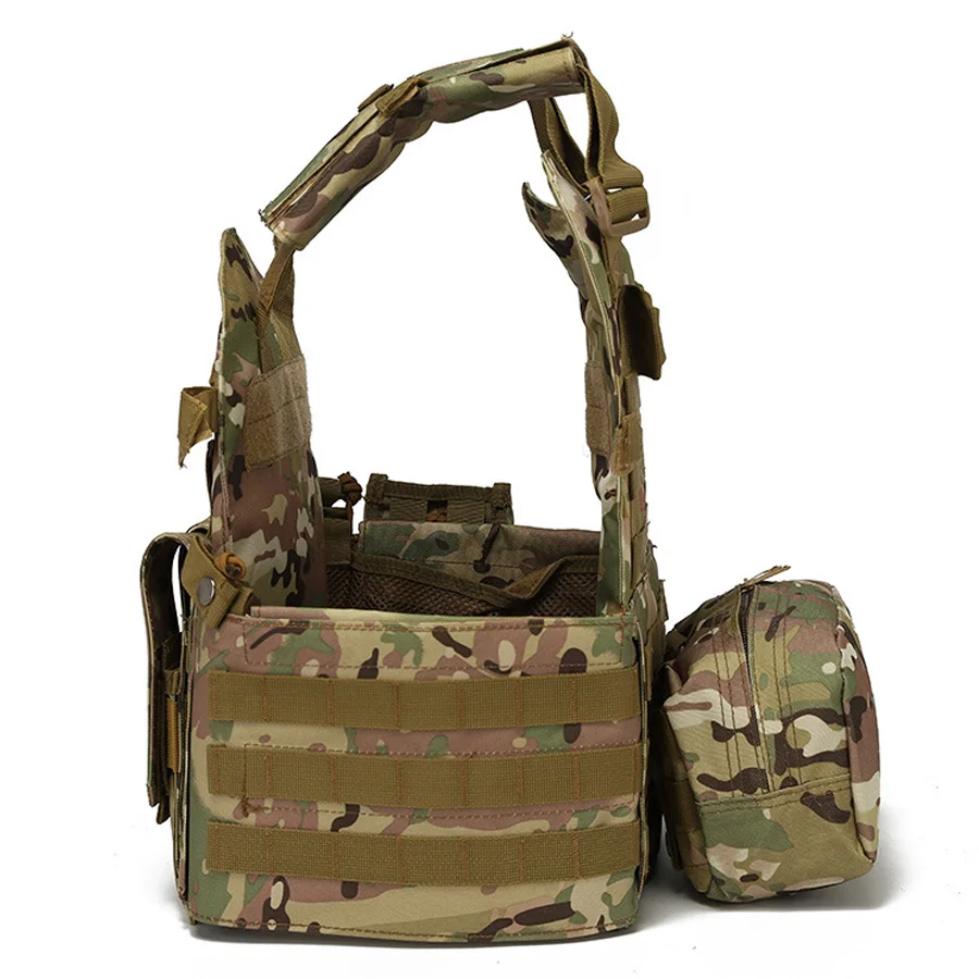 Chaleco de entrenamiento, técnica de entrenamiento, combinación de chaleco, MOLLE multifuncional para exteriores - imagen 5