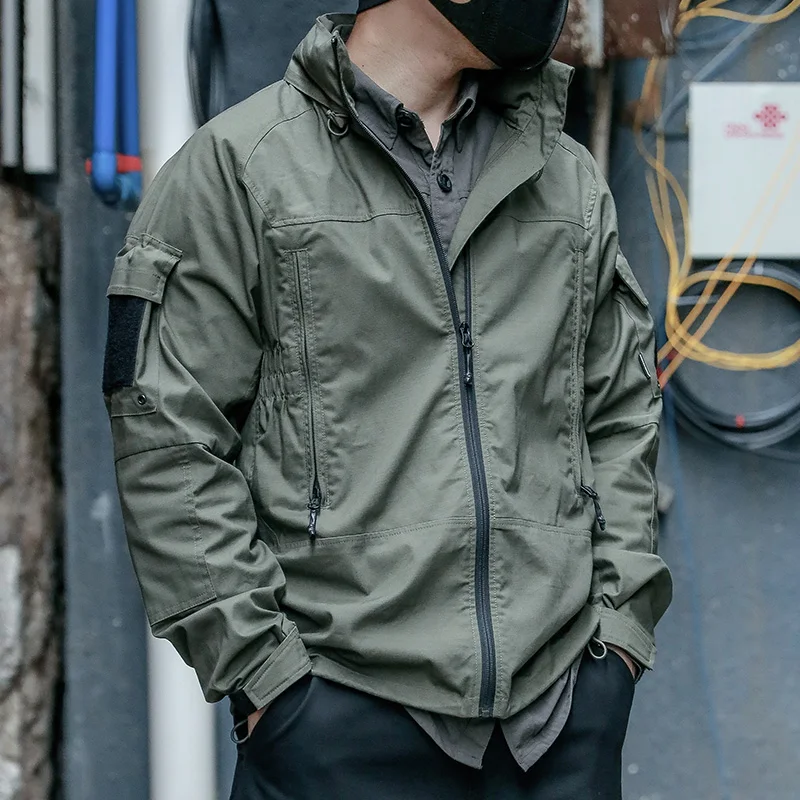 Emersongear, uniforme de combate protector táctico PCU para hombre, chaqueta de moda Airsoft para acampar al aire libre, cazar, senderismo, abrigo - imagen 4