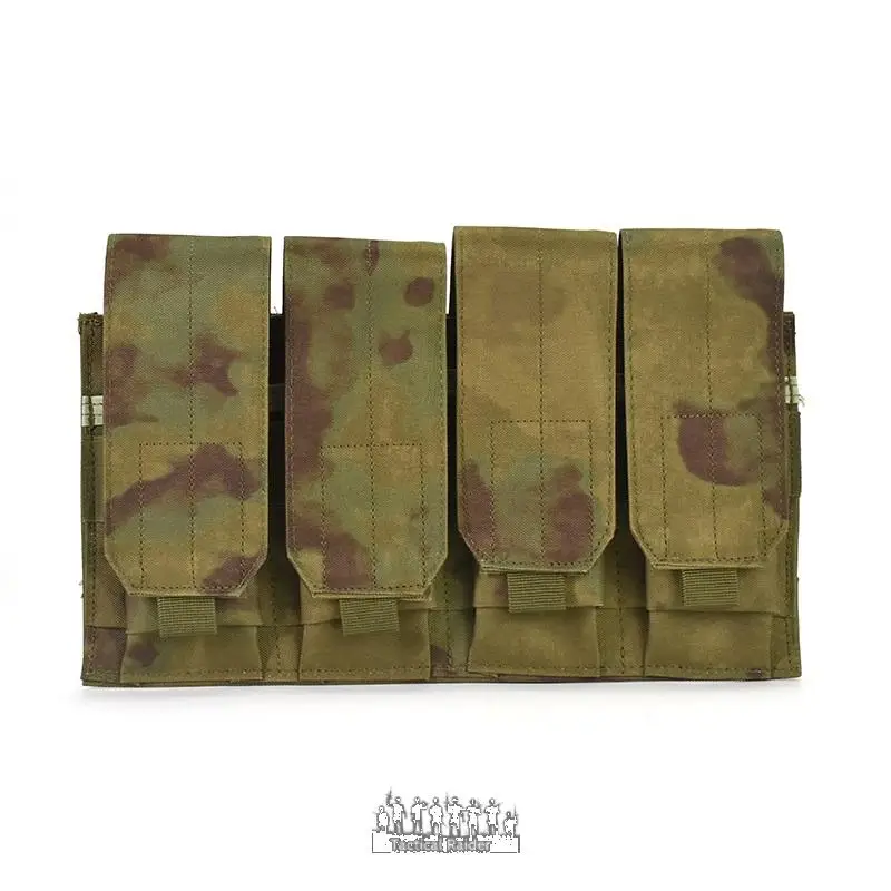 Paquete de accesorios tácticos MOLLE, bolsa militar de camuflaje 900D, configuración estándar, doble triple, cuádruple, M4, 5,56, EMR - imagen 4