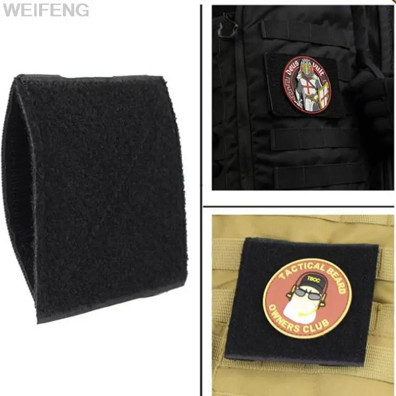 Parche táctico Molle Modular ID Loop Panel, convertidor de gancho y bucle, adaptador de cinta, insignia de parche DIY, equipo de chaleco militar - imagen 5