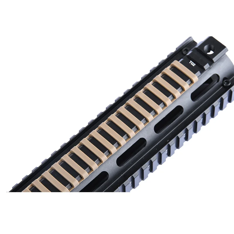 Escalera táctica, juego de cubiertas de riel con 17 ranuras para riel Picatinny de 20mm, accesorios para pistola Airsoft - imagen 2