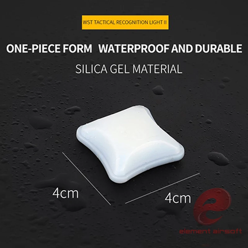 Luz de señal táctica para riel de casco, luz intermitente para salvar vidas al aire libre, luz de supervivencia, luz de identificación deportiva - imagen 3