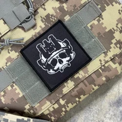 Parche táctico calavera NVG GPNVG-18 visión nocturna con velcro