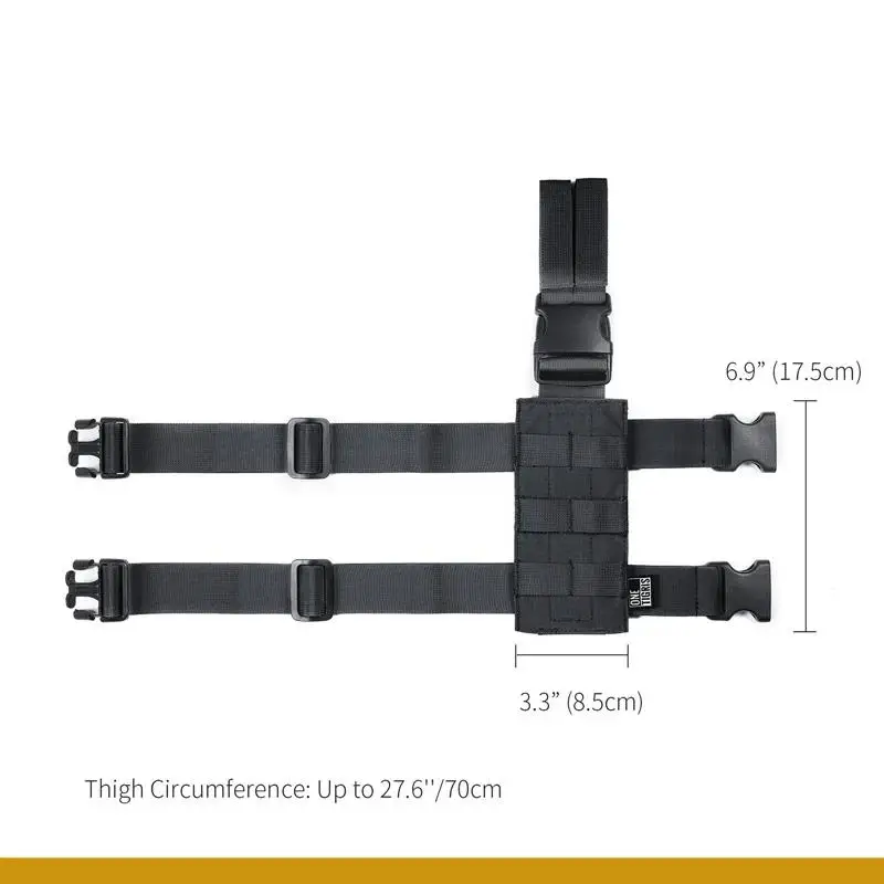 OneTigris Funda Muslo Pistola MOLLE – Caza y Uso Táctico - imagen 5