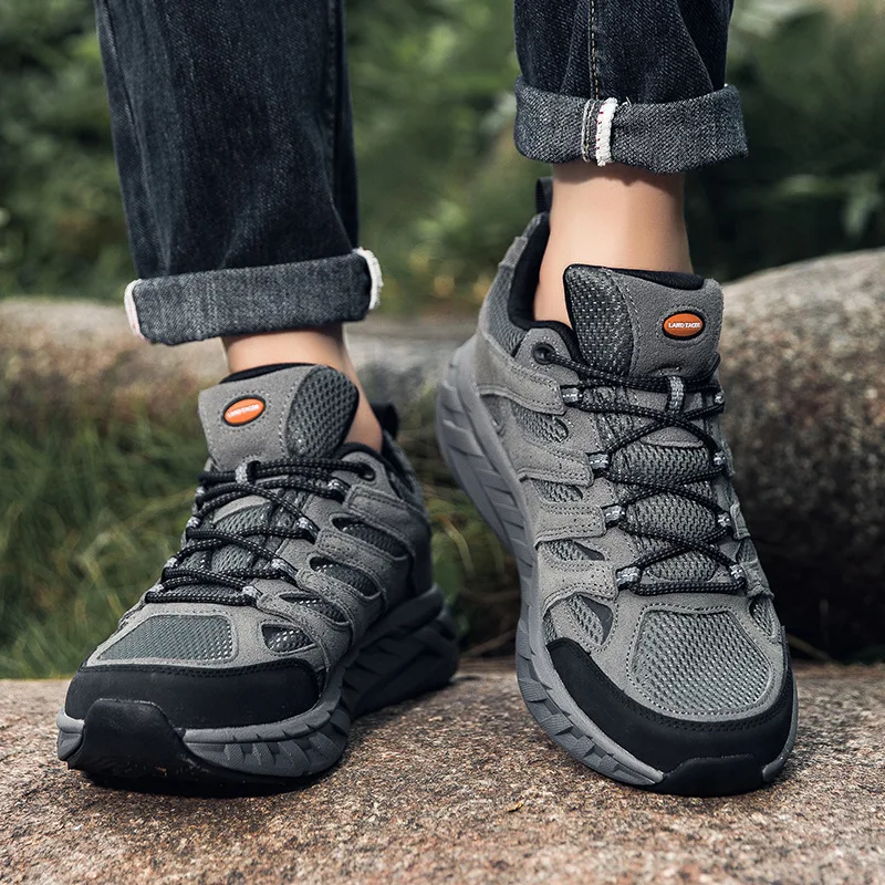 Zapatos de senderismo MERRTO para hombre, zapatos de escalada para deportes al aire libre, botas de caza transpirables, zapatillas de Trekking cálidas para mujer, botas tácticas al tobillo - imagen 3