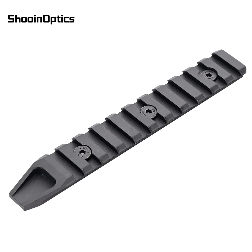 Base KeyMod de aluminio con riel Picatinny para linterna láser - imagen 4