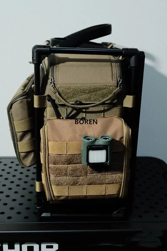 H-Bolso táctico para colgar en el escritorio, bolsa de almacenamiento plegable, lateral, todo XS - imagen 5