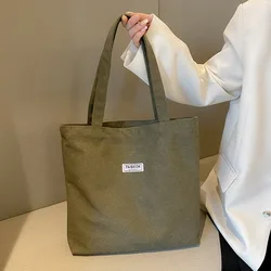 Bolso táctico de lona lavada gruesa para mujer bandolera gran capacidad