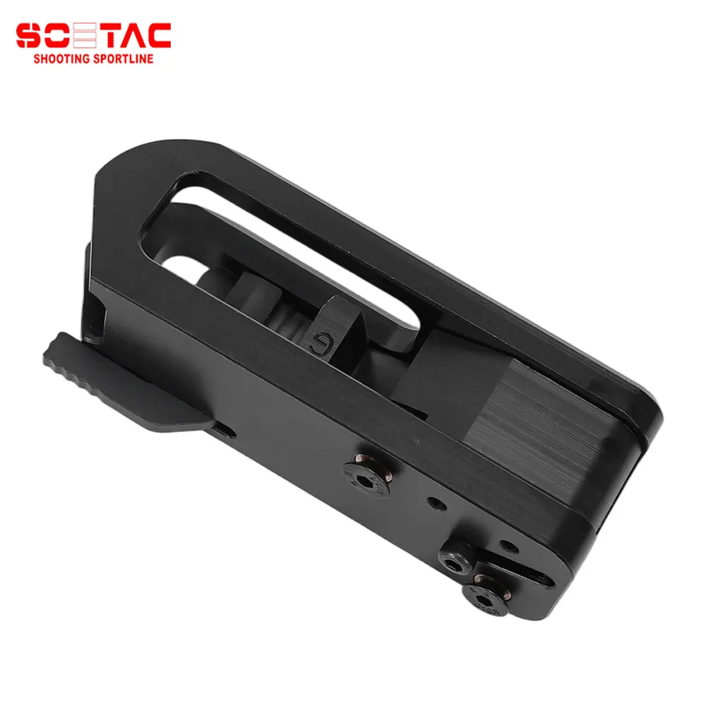 IPSC USPSA Shooting Race Gun Master Gen 2/3 funda de aluminio S1 pieza de montaje de bloque de inserción para SV STI Glock CZ Shadow2 1911 - imagen 2