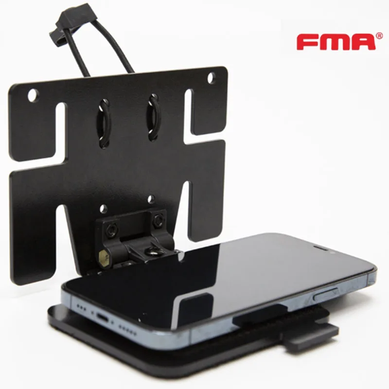 FMA-Soporte de teléfono para pecho táctico, placa de montaje, placa de soporte de teléfono para chaleco táctico, TB1451-A - imagen 2