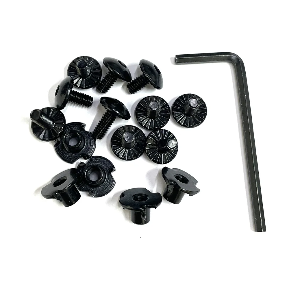 Juego de 3/5/10 tornillos de plataforma QLS, tuercas y pernos útiles de alta calidad para tornillos de plataforma adaptadores de funda de pistola QLS 19 22 - imagen 4