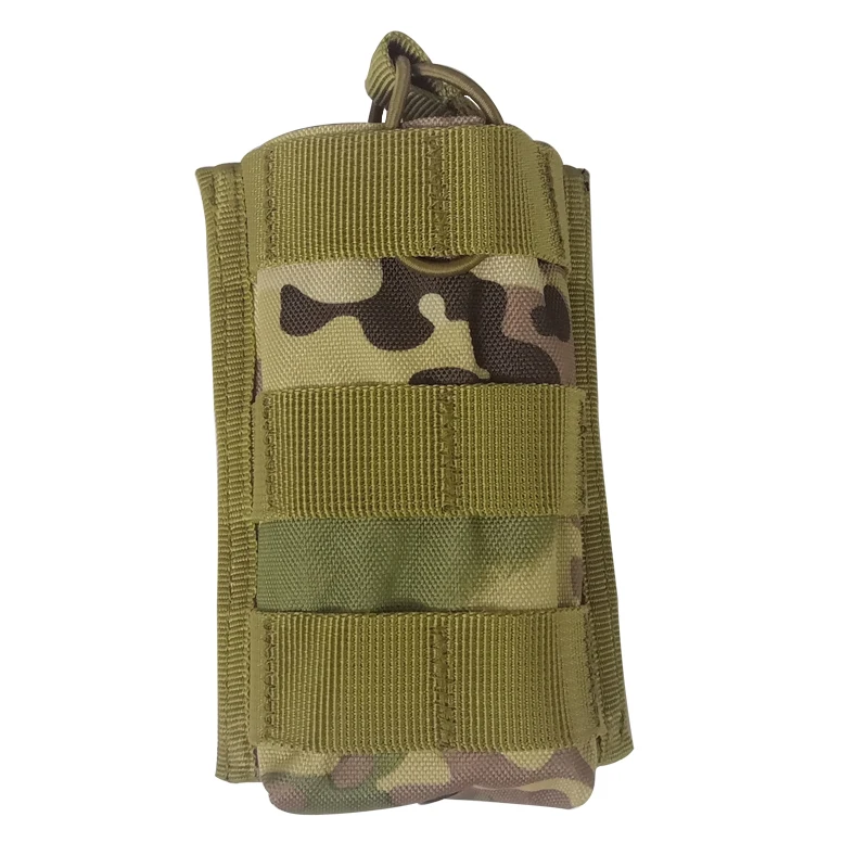 Chaleco MOLLE táctico militar para caza, accesorios, bolsa de Triple cartucho, bolsa de nailon para Paintball Airsoft, bolsa individual/doble para revistas - imagen 3