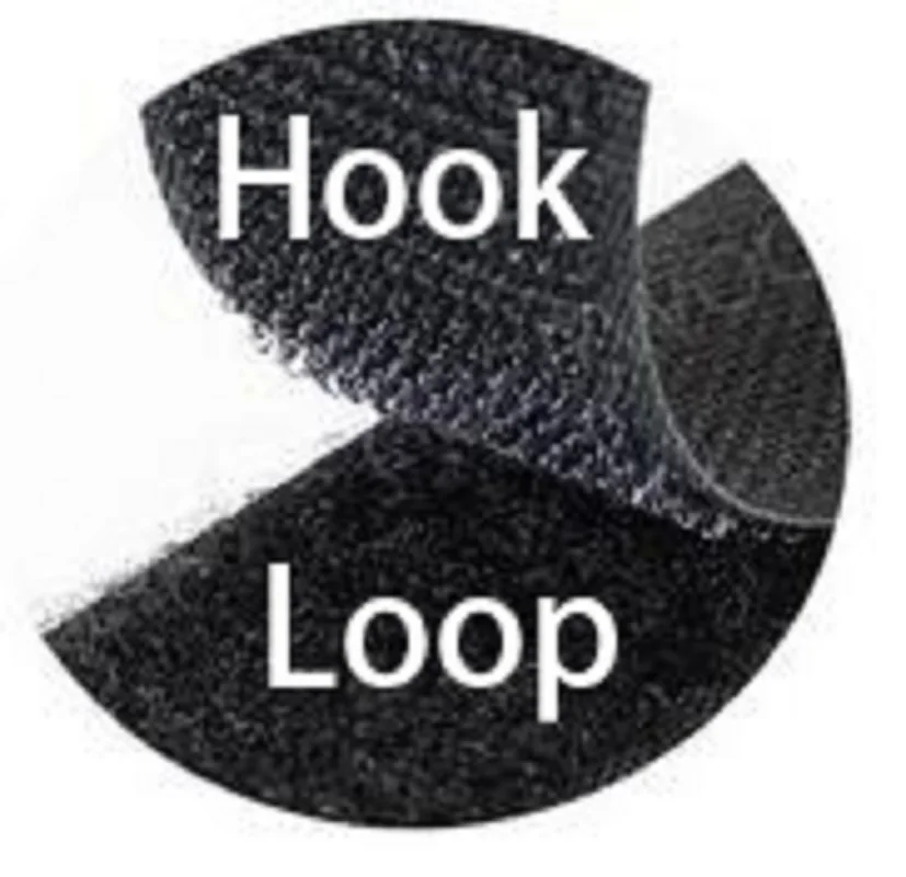 8x8cm hook loop