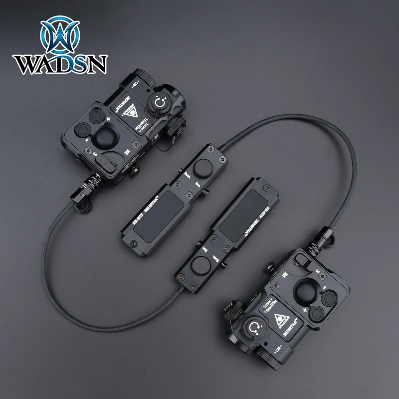 WADSN mira láser PERST-4 GEN 3,0 punto táctico rojo mira mira verde azul láser IR estroboscópico PERST 4 apuntando con interruptor KV-D2 - imagen 2