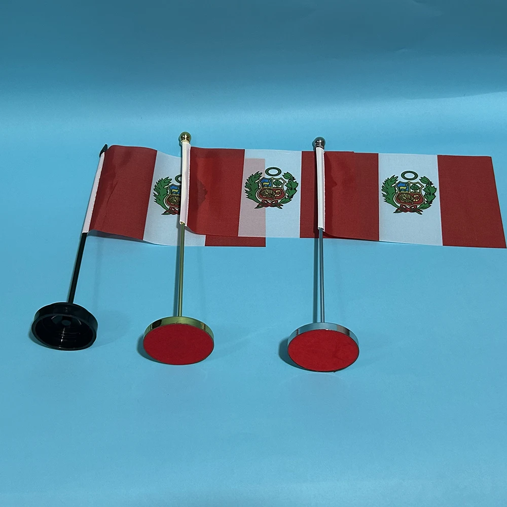Bandera escritorio Perú SKY – Nacional decorativa para oficina - imagen 2