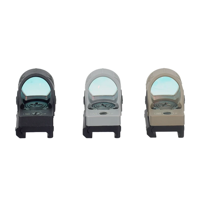 Lambul-mira táctica de punto rojo con logotipo de punto rojo, óptica SR, colimador apto para riel de 20mm, mira para Rifle RMT para caza - imagen 3