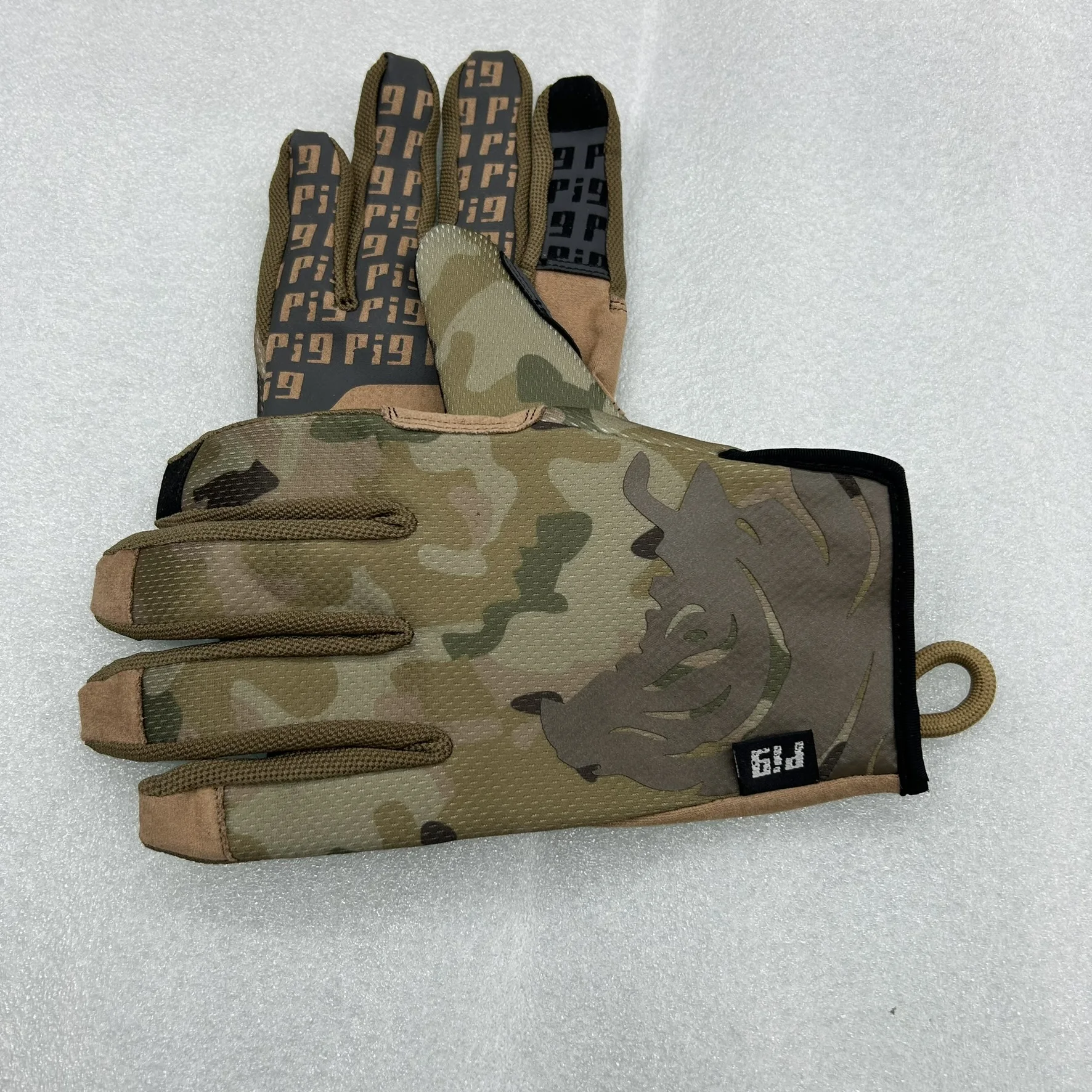 Guantes tácticos camuflaje liberación rápida, táctil, verano - imagen 2