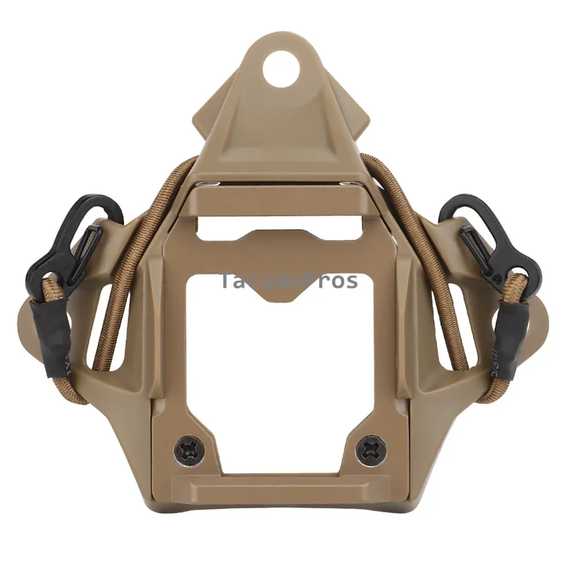 Adaptador de montaje de casco táctico de visión nocturna, aleación de aluminio, cubierta NVG, accesorios rápidos, Base de soporte de cámara - imagen 3