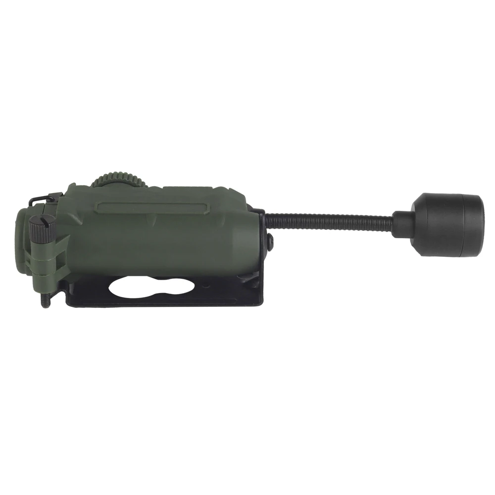 Serpiente de cascabel táctica multiusos para casco, luz de Gas suave, rojo, verde, azul, blanco, linterna LED infrarroja, accesorios de luz de caza - imagen 3