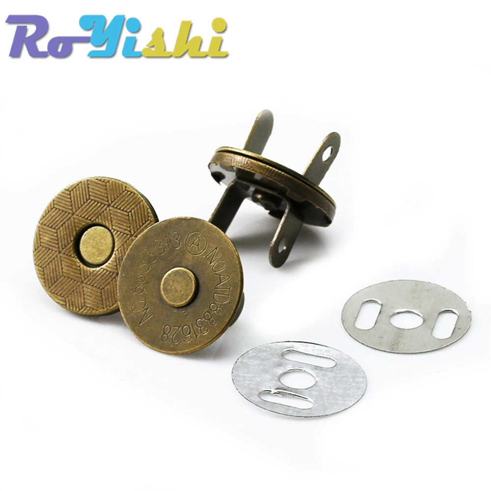 10 unids/pack 10-18mm botones magnéticos finos bolsas imán hebilla de adsorción automática botones de Metal broches botones de cartera - imagen 5