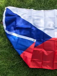 Bandera República Checa poliéster resistente para exterior