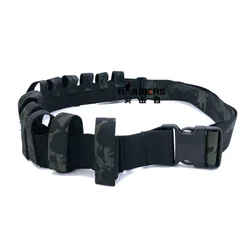 Bolsa de herramientas de cintura elástica con cinturón de granada de 40mm, bolsa de herramientas táctica para exteriores