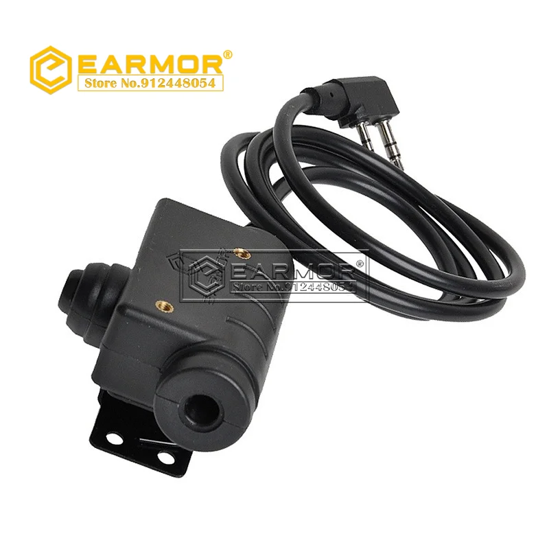 EARMOR-auriculares tácticos M32 MOD4 y adaptador M51 PTT para Baofeng, Protector auditivo de comunicación electrónica - imagen 5