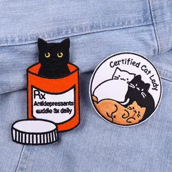 Parche termoadhesivo bordado animal para chaqueta táctica