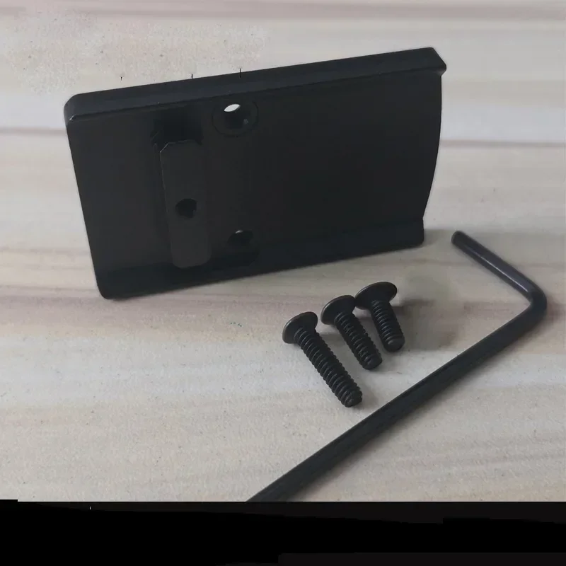 Soporte de Base de placa trasera Glock RMR VISM, mira de punto rojo, adaptador de montaje en Riel, accesorios de caza - imagen 4