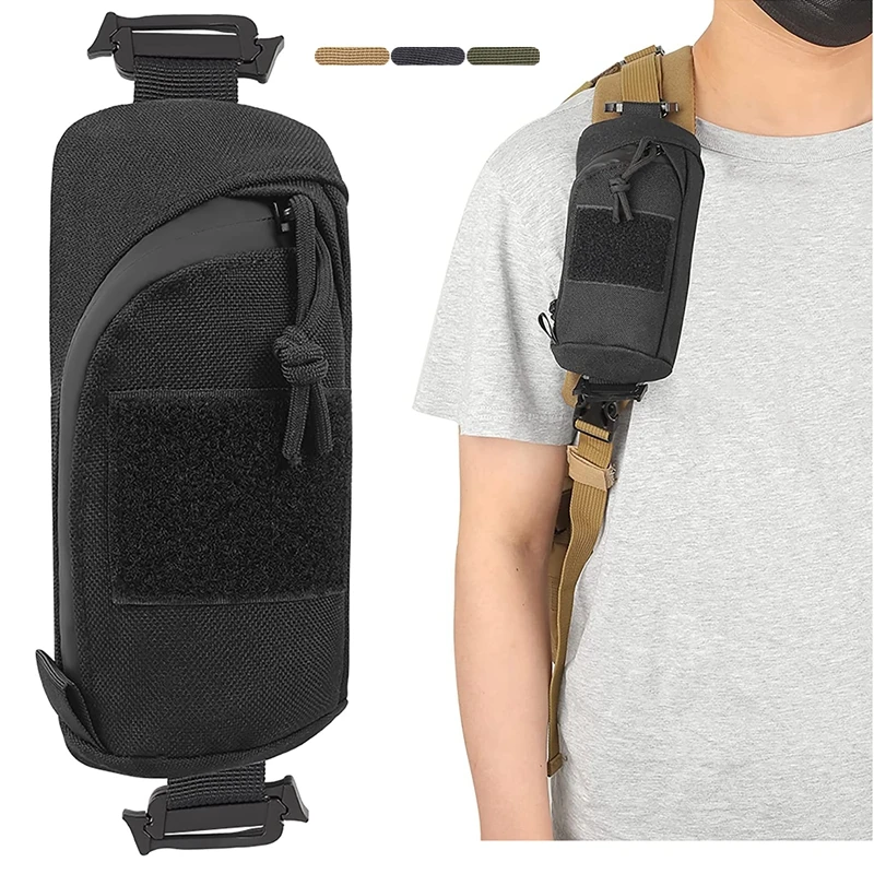 Bolsa táctica Molle, bolsillos militares para herramientas EDC, mochila para exteriores, correa para el hombro, bolsa para accesorios, bolsa compacta para teléfono