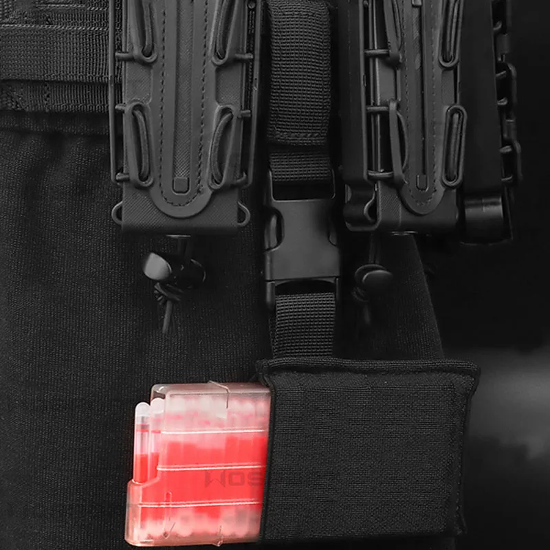 Caja de distribución táctica para palos de luz, dispensador de puntos de marcador de entrenamiento de combate al aire libre - imagen 4