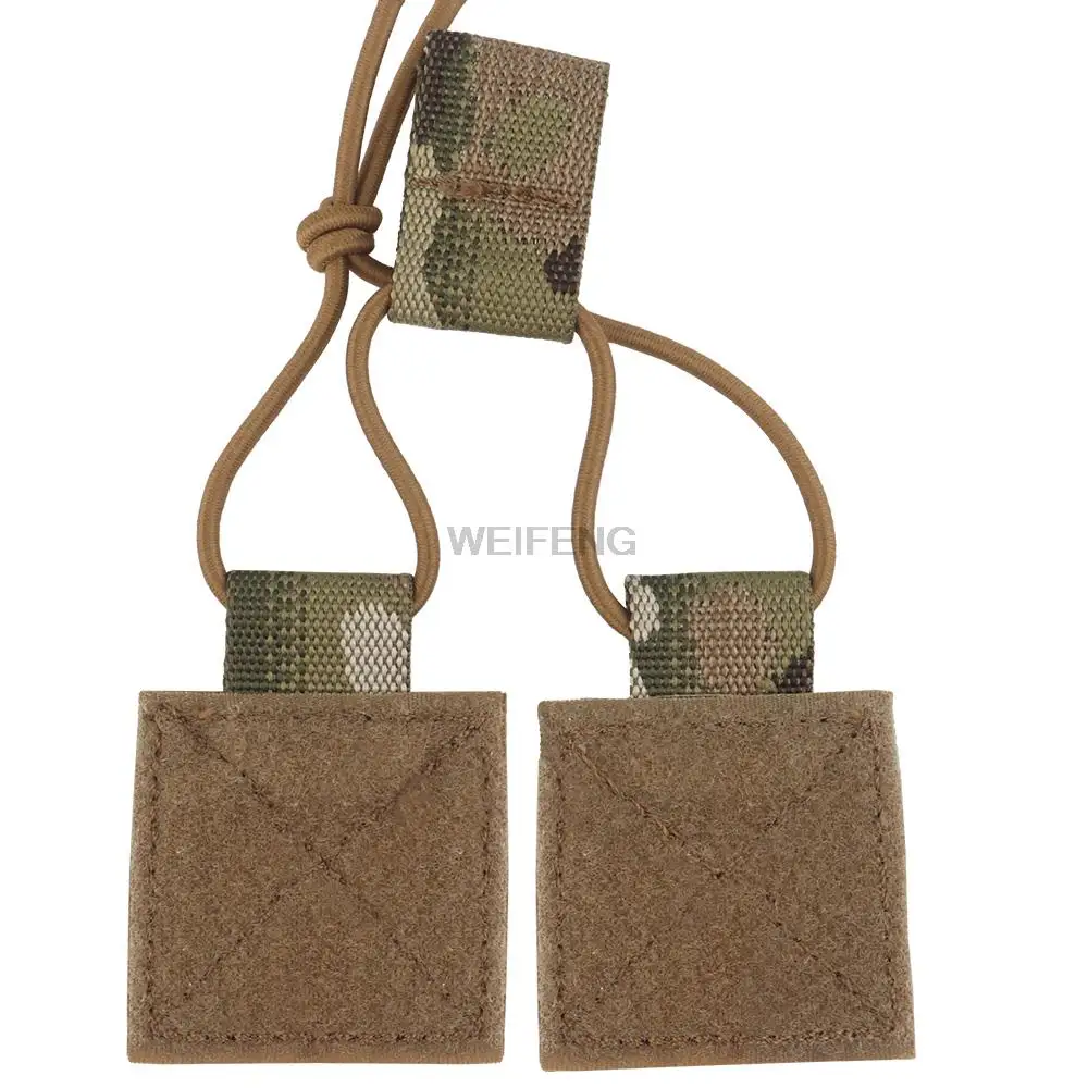 Bolsa táctica para revistas, hebilla de cordón de fijación fija elástica para soporte de Radio, sujetador, aparejo de pecho MKV D3CRM, accesorios para chaleco - imagen 2