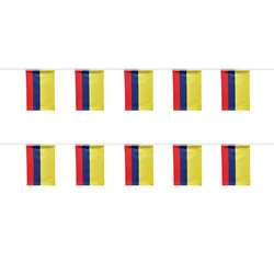 SKY FLAG Banderines Colombia para decoración fiestas y festivales