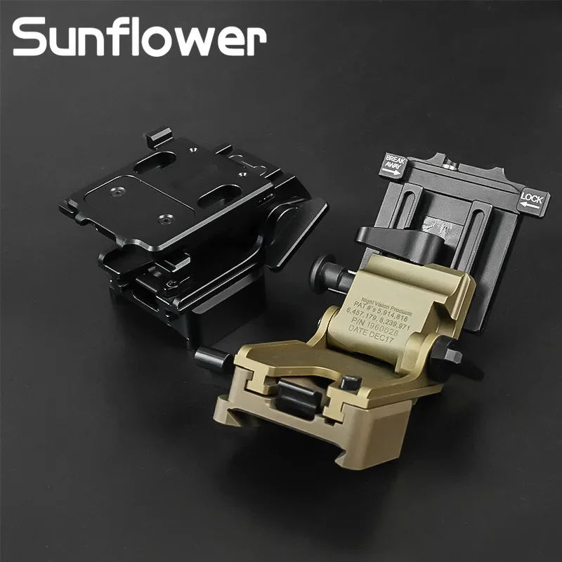 SOTAC-gafas de visión nocturna tácticas, soporte para casco, brazos NVG, soporte para casco de caza para PVS-7/PVS-14/PVS-15/PVS-18/PVS-31, accesorios - imagen 3