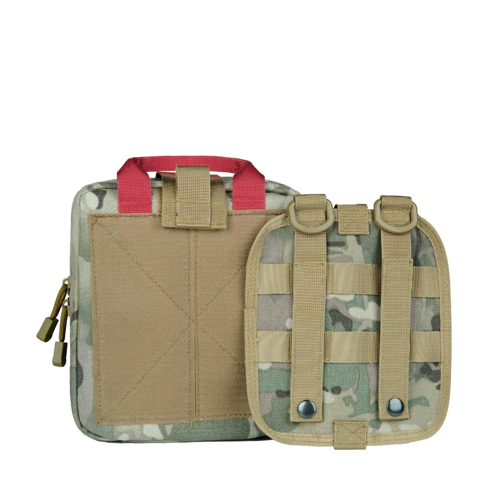Botiquín de primeros auxilios médico, bolsa con parche, bolsa IFAK de supervivencia, estuche con gancho, equipo MOLLE EDC, caza Airsoft - imagen 4