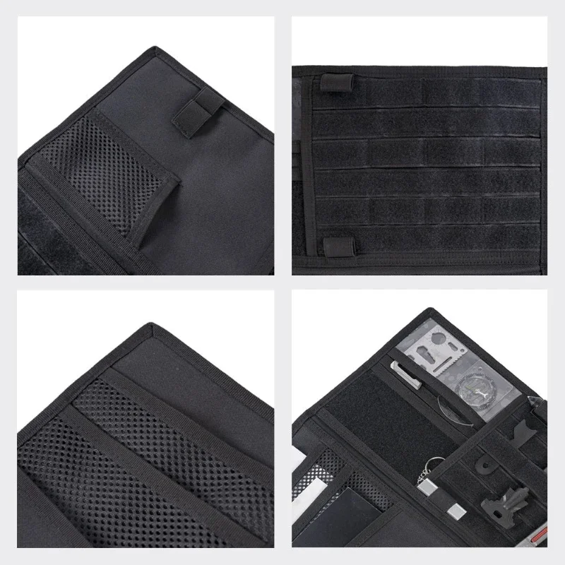 Organizador de Panel de visera táctica Molle, bolsa de almacenamiento para camioneta, vehículo grande - imagen 5