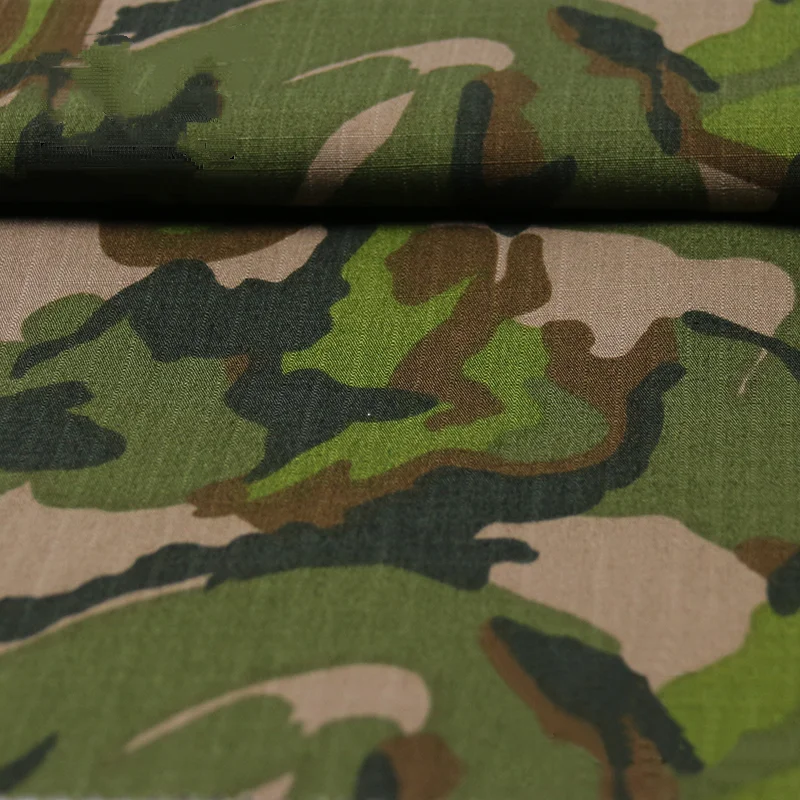 NC5050 tela de algodón y nailon de camuflaje multicolor, tela de camuflaje para uniforme táctico DIY, Durban/patrón de tigre/camuflaje suizo - imagen 5