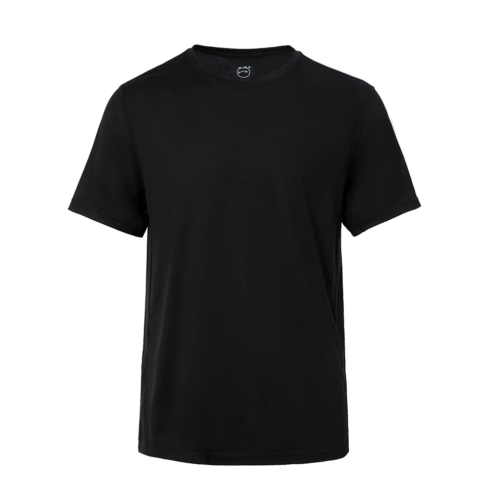 MAUHOSO-camisetas 100% de lana merina para hombre, capa Base resistente a los olores, camiseta de viaje para senderismo, camiseta interior suave