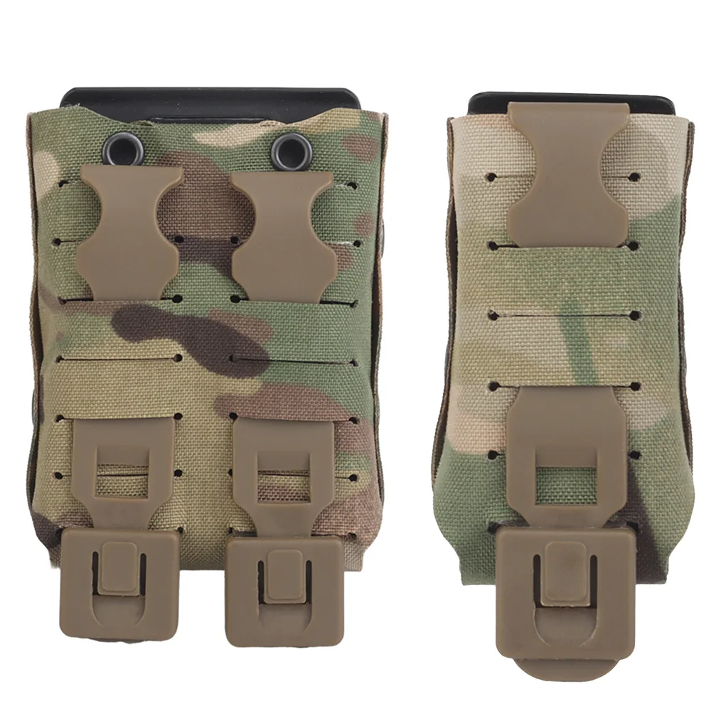 OPHIDIANTAC ligero pequeño 5,56/7,62/9mm almacenamiento Molle montado férula incorporada chaleco de cintura paquete de accesorios equipo de caza - imagen 3