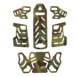 Wendy MICH2000/FAST Kit de modificación de bricolaje de Panel de bucle de casco táctico de corte alto-fixador de gancho y bucle con respaldo adhesivo