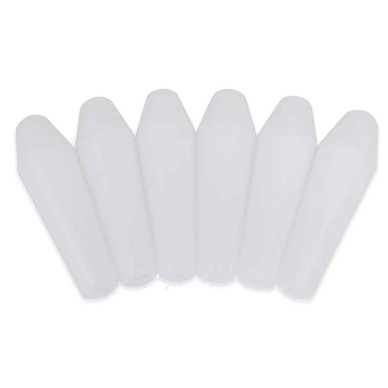 6pcs White