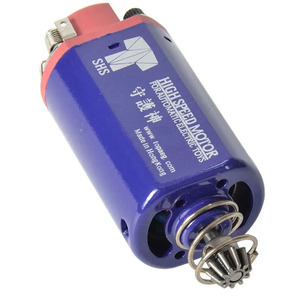 Motor SHS AEG de eje corto para Airsoft AK Ver.3, caja de cambios de alto par, engranaje de piñón de velocidad, tipo D, accesorios de caza de tiro - imagen 4